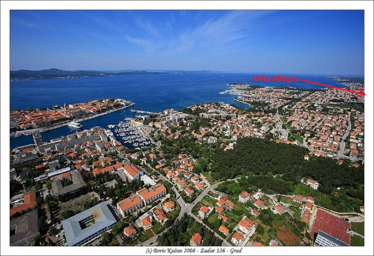 Villa Allegra Zadar Exterior foto